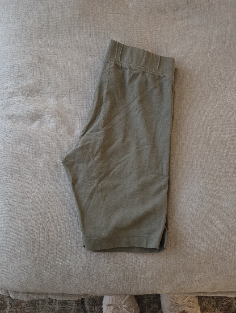 Old navy green biker shorts